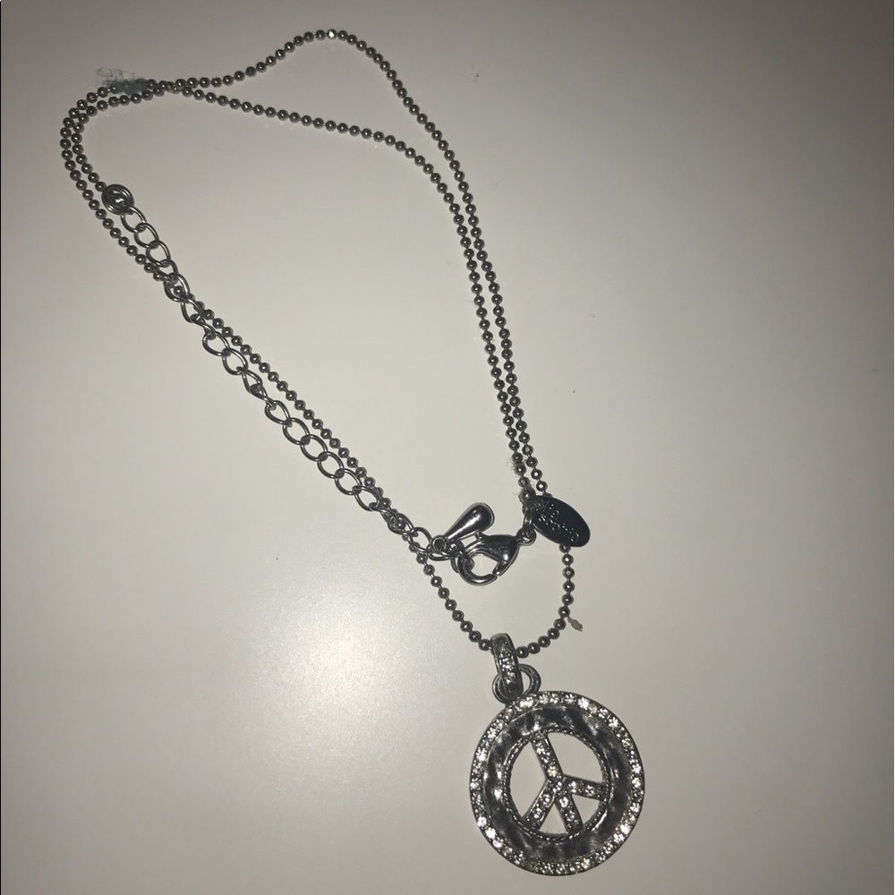 Peace Sign Necklace
