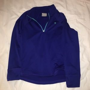 Blue Champion v-neck Jacket