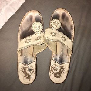 Bone and platinum jacks