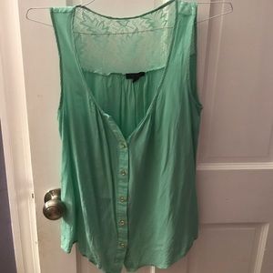 Mint tank top
