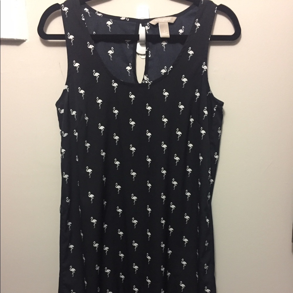 Banana Republic Sleeveless Flamingo Tunic - Size 2