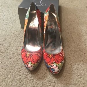 New Floral Heels