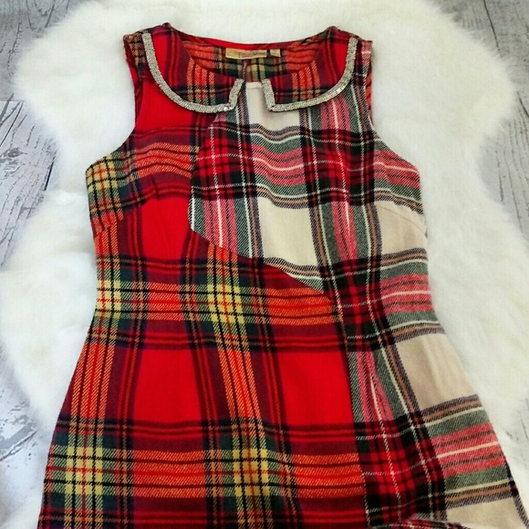 Vera Wang Dresses & Skirts - Fall/winter red plaid dress