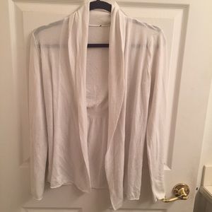 WHITE CARDIGAN