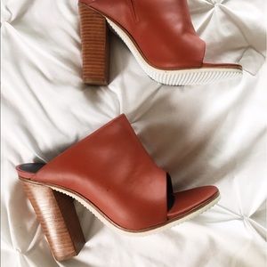 Brand new Tibi mules!!