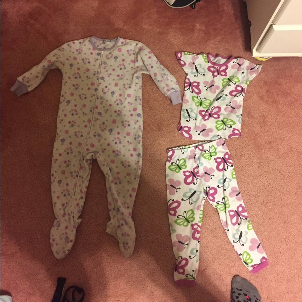 Carters LOT OF TWO pajamas