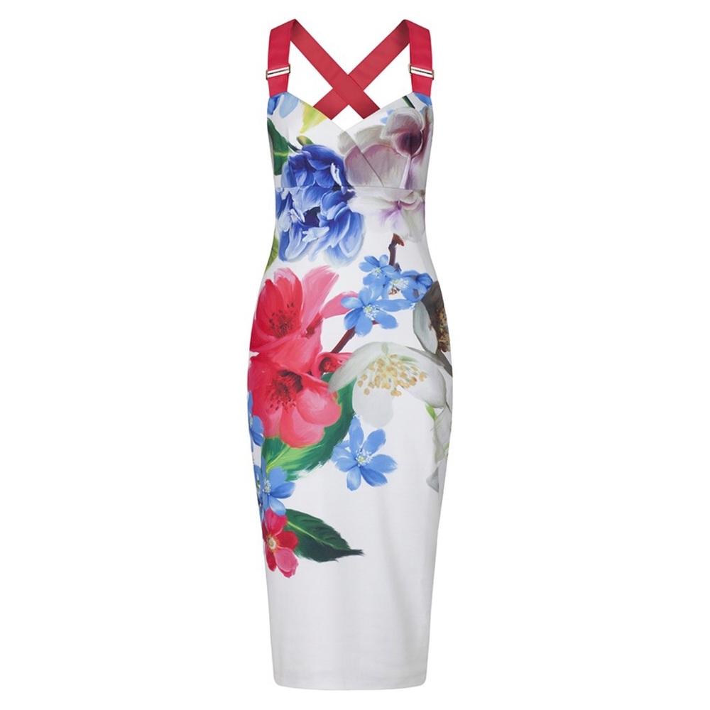 Ted Baker Floral midi