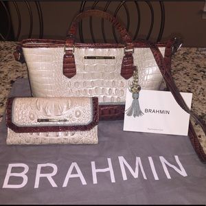 Brahmin Purse & Matching Wallet