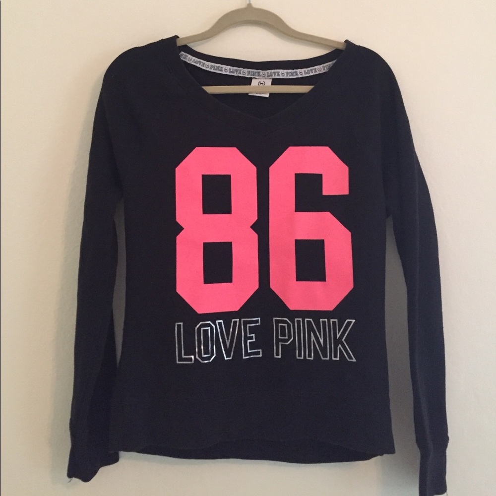 PINK Victoria's Secret V-Neck Sweatshirt