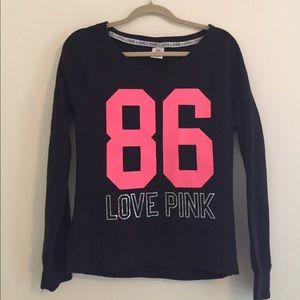 PINK Victoria's Secret V-Neck Sweatshirt