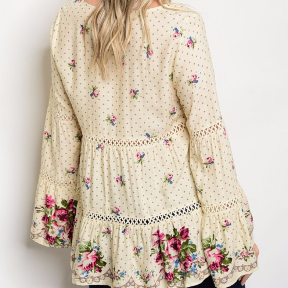 💞LAST 1💞Boho CHic top - Picture 2 of 2