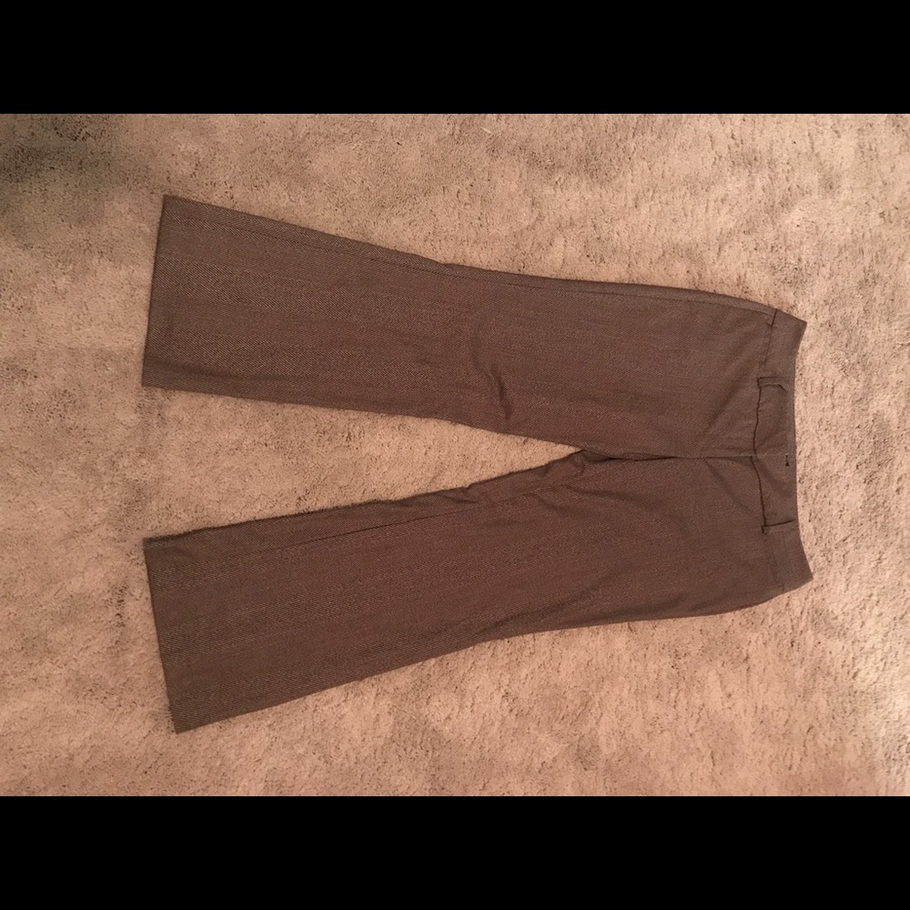 NYCo brown weave slacks
