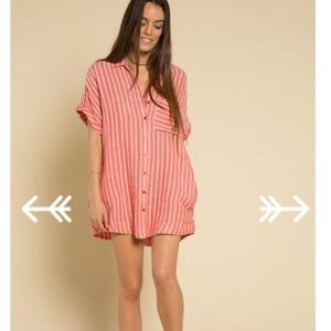 Free people X CP shades Tshirt dress