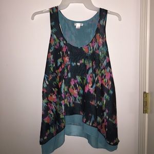 Multicolored Blouse/Tank Top