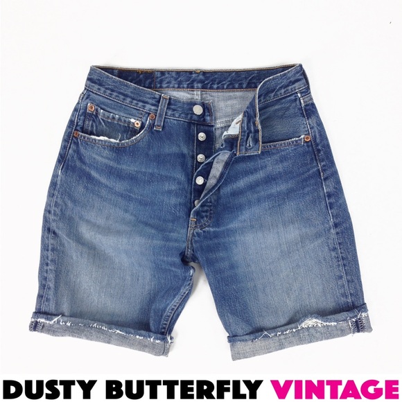 vintage levis 501 shorts high waisted