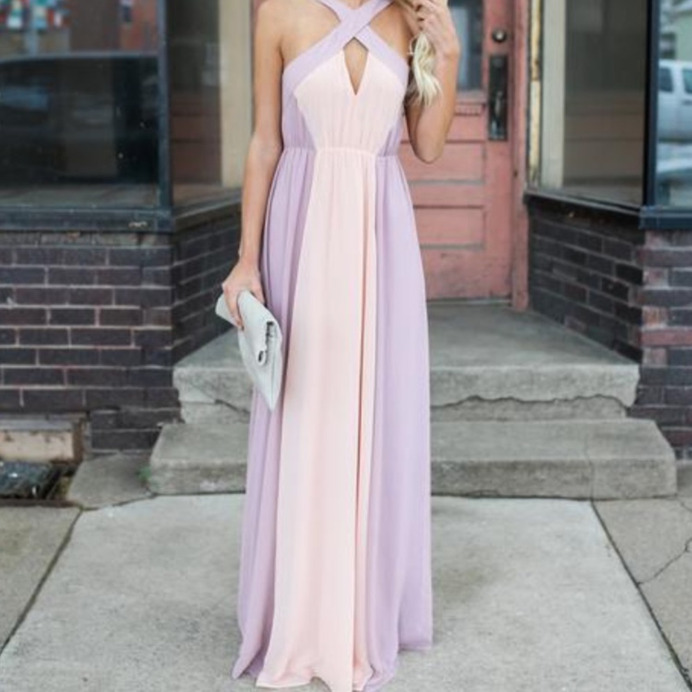 Color block Maxi dress NEW