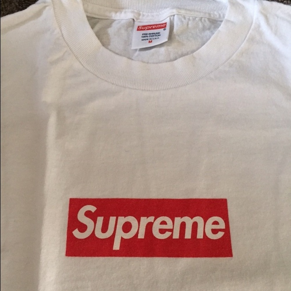 White Box Logo Tee