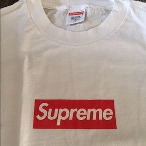 White Box Logo Tee