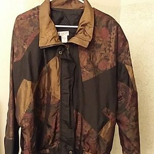 Vintage Lavon  Floural Windbreaker