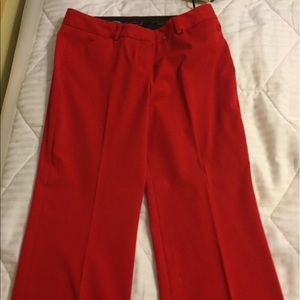 Express red dress pants