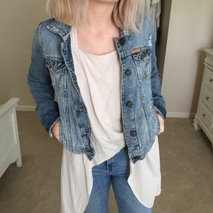 Hollister Distressed Denim Jacket