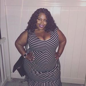 Ashley Stewart B/W dress!!! Total Jaw dropper!!!!