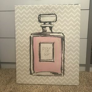 Super cute and edgy canvas painting