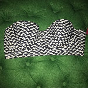 Strapless Bathing Suit top NWT
