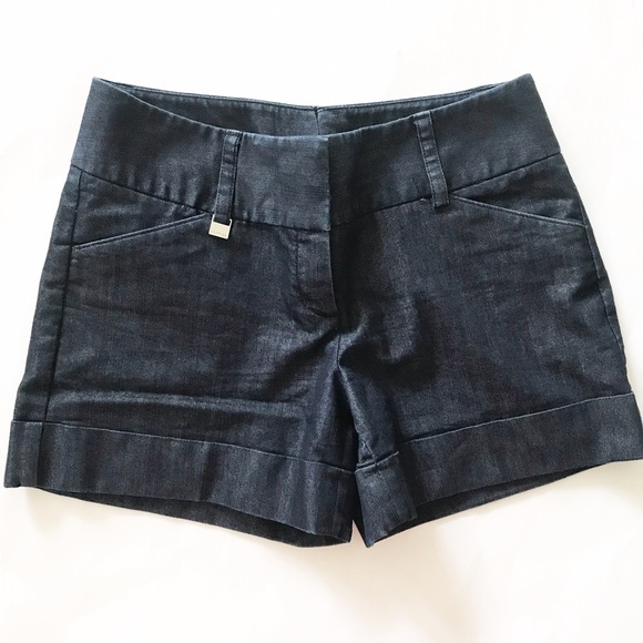 Express Pants - EXPRESS Denim trouser cuffed Shorts