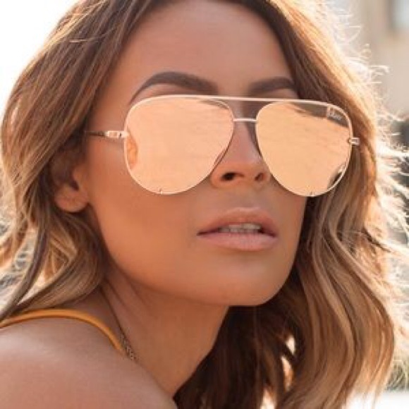 Quay Australia Accessories - QUAY AUSTRALIA rose gold aviators!