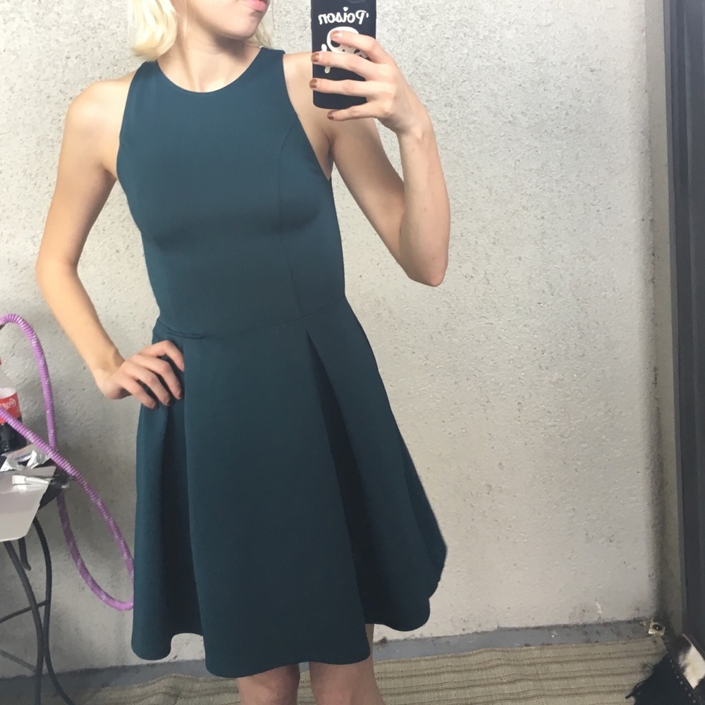 Teal dress