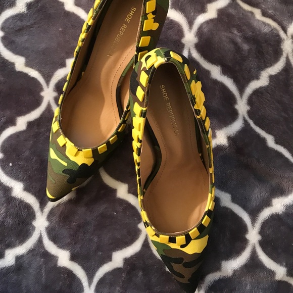 Shoes - Camouflage Pumps