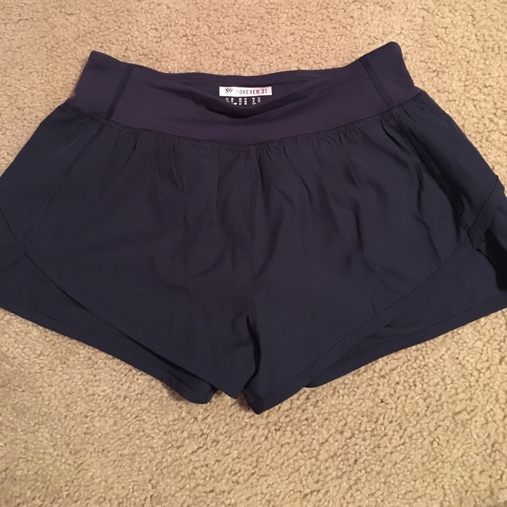 Forever 21 running shorts (Navy Blue)