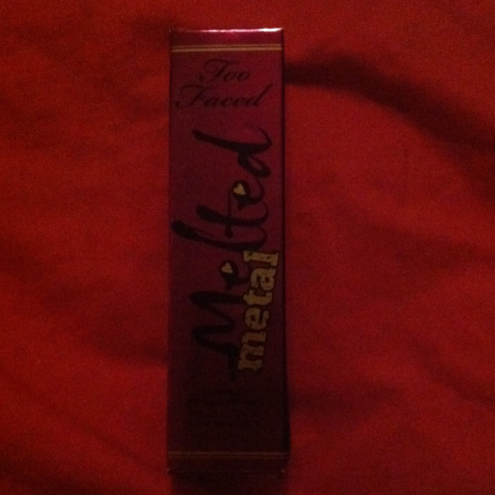Too faced melted metal lipstick