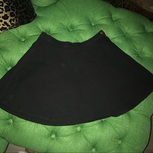 Black Circle Skirt
