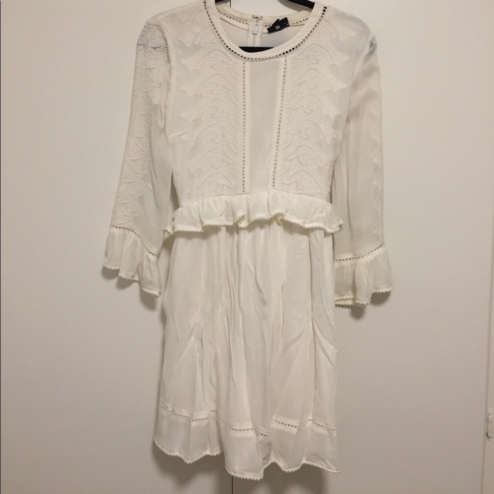 White TopShop Mini Dress