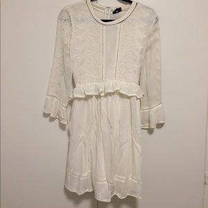 White TopShop Mini Dress