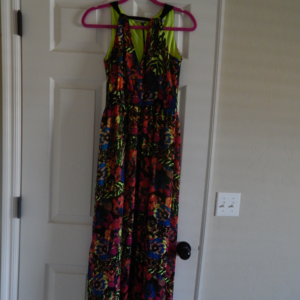 Andrew Marc New York Maxi Dress with Slit