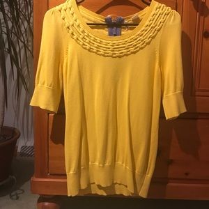 Quarter length sleeve Moth sweater