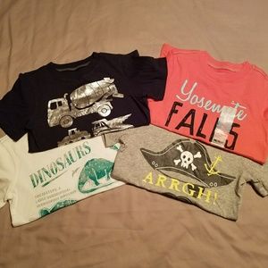 Set of 4 New Carter's Boys TShirts