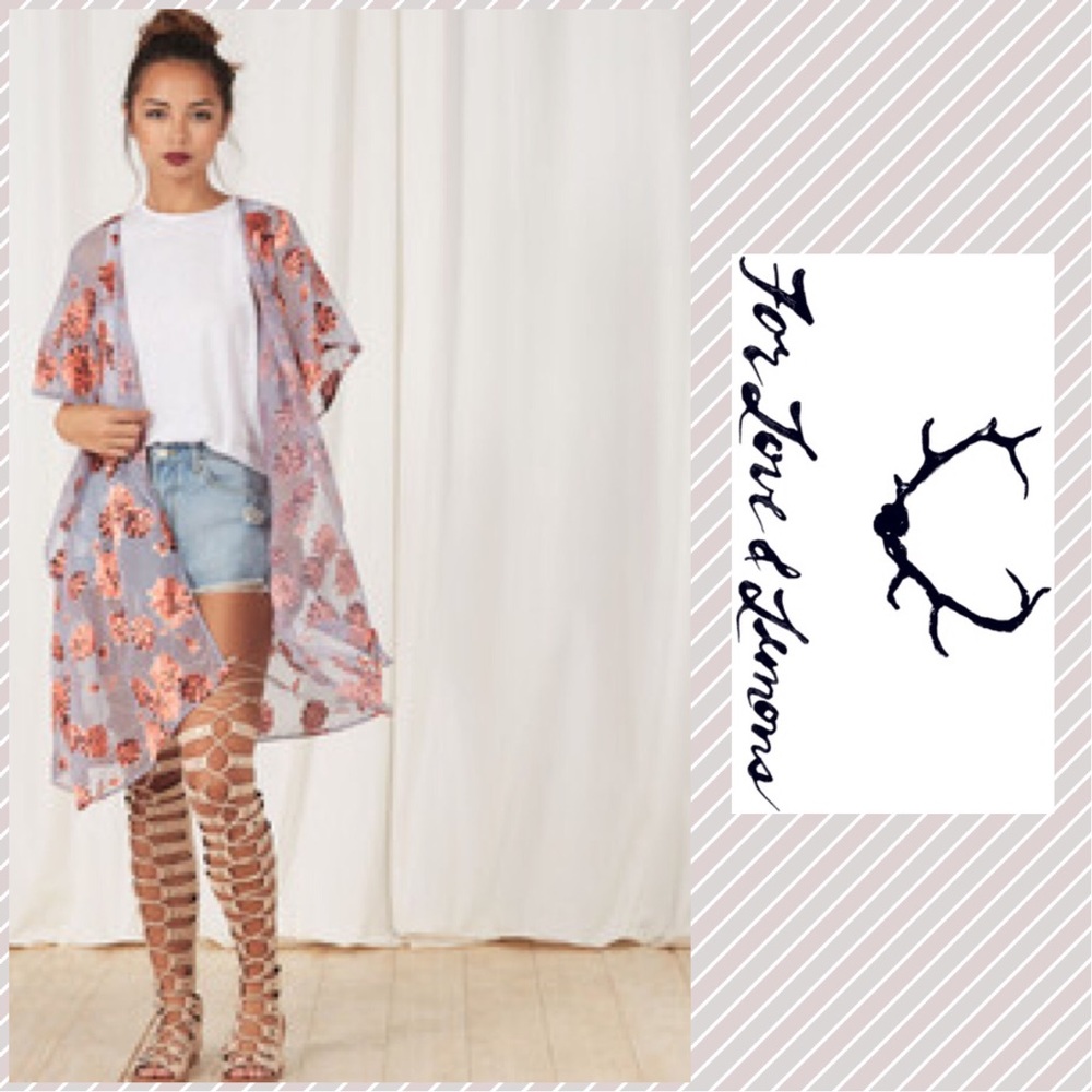 For Love & Lemons Kimono
