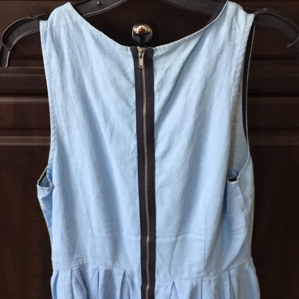 Gap baby blue raw hem sold out dress