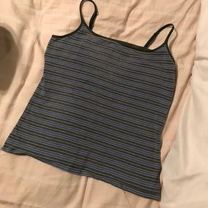 Green and Blue tank top