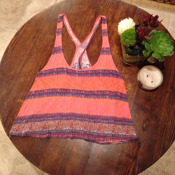 Urban Outfitters FUN Open-Back Tank Top - Picture 1 of 4