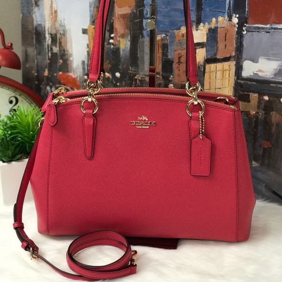 ‼️PRICE IS FIRM‼️ COACH SMALL CARRYALL CHRISTIE - Picture 2 of 7