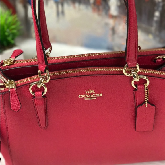 ‼️PRICE IS FIRM‼️ COACH SMALL CARRYALL CHRISTIE - Picture 4 of 7