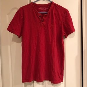 AMERICAN EAGLE Men's athletic fit medium red