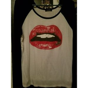 Graphic Lip Shirt