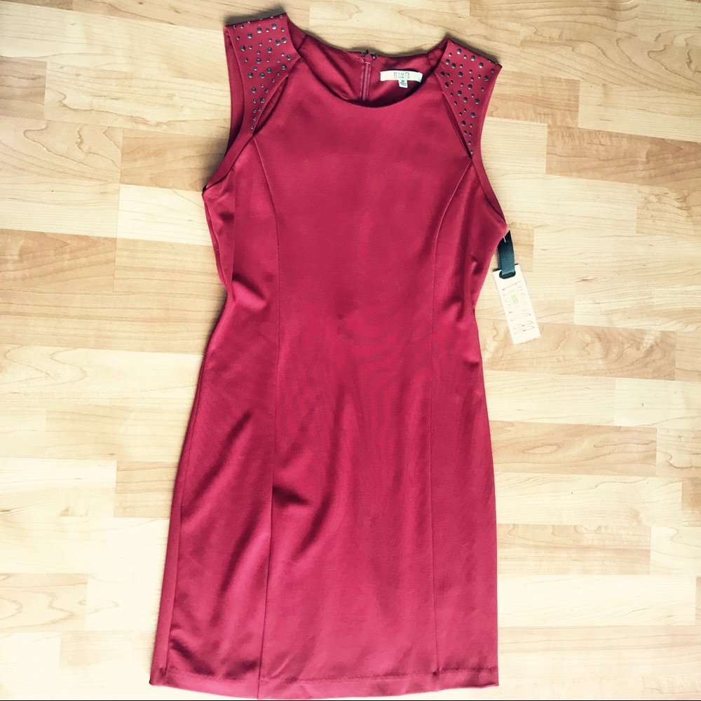 BB Dakota Red Dress with embellishments