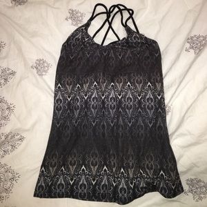 Strappy Women's Workout Top